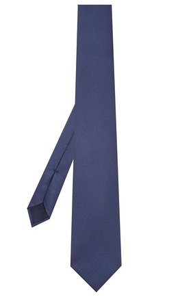 Мужской шелковый галстук CORNELIANI темно-синего цвета по цене 10550 руб., арт. 85U302-0120302/00 | Фото 2 Мужской шелковый галстук CORNELIANI темно-синего цвета, арт. 85U302-0120302/00 | Фото 2