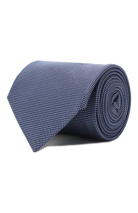 Мужской шелковый галстук CORNELIANI голубого цвета по цене 10550 руб., арт. 85U302-0120302/00 | Фото 1 Мужской шелковый галстук CORNELIANI голубого цвета, арт. 85U302-0120302/00 | Фото 1