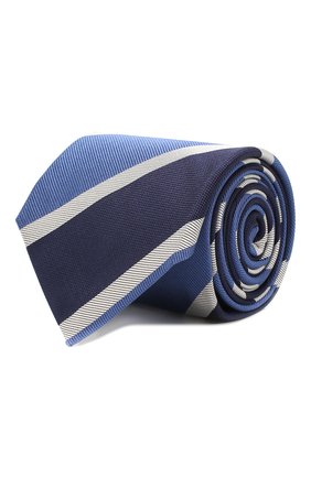 Мужской шелковый галстук CORNELIANI синего цвета по цене 9950 руб., арт. 85U302-0120316/00 | Фото 1 Мужской шелковый галстук CORNELIANI синего цвета, арт. 85U302-0120316/00 | Фото 1