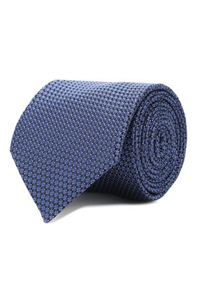 Мужской шелковый галстук CORNELIANI синего цвета по цене 9950 руб., арт. 85U302-0120316/00 | Фото 1 Мужской шелковый галстук CORNELIANI синего цвета, арт. 85U302-0120316/00 | Фото 1