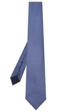 Мужской шелковый галстук CORNELIANI синего цвета по цене 9950 руб., арт. 85U302-0120316/00 | Фото 2 Мужской шелковый галстук CORNELIANI синего цвета, арт. 85U302-0120316/00 | Фото 2