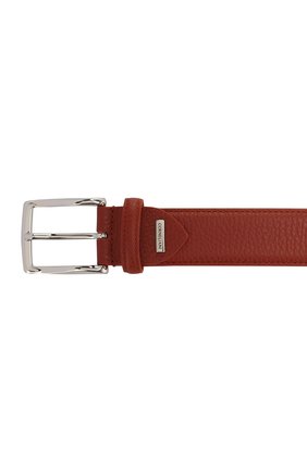 Мужской кожаный ремень CORNELIANI оранжевого цвета по цене 12250 руб., арт. 85V316-0120826/00 | Фото 3 Мужской кожаный ремень CORNELIANI оранжевого цвета, арт. 85V316-0120826/00 | Фото 3