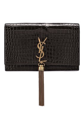 Женская сумка kate SAINT LAURENT темно-серого цвета по цене 103500 руб., арт. 452159/DND1W | Фото 1 Женская сумка kate SAINT LAURENT темно-серого цвета, арт. 452159/DND1W | Фото 1