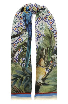 Мужские шарф DOLCE & GABBANA зеленого цвета по цене 29950 руб., арт. FS184A/FP3CT | Фото 1 Мужские шарф DOLCE & GABBANA зеленого цвета, арт. FS184A/FP3CT | Фото 1