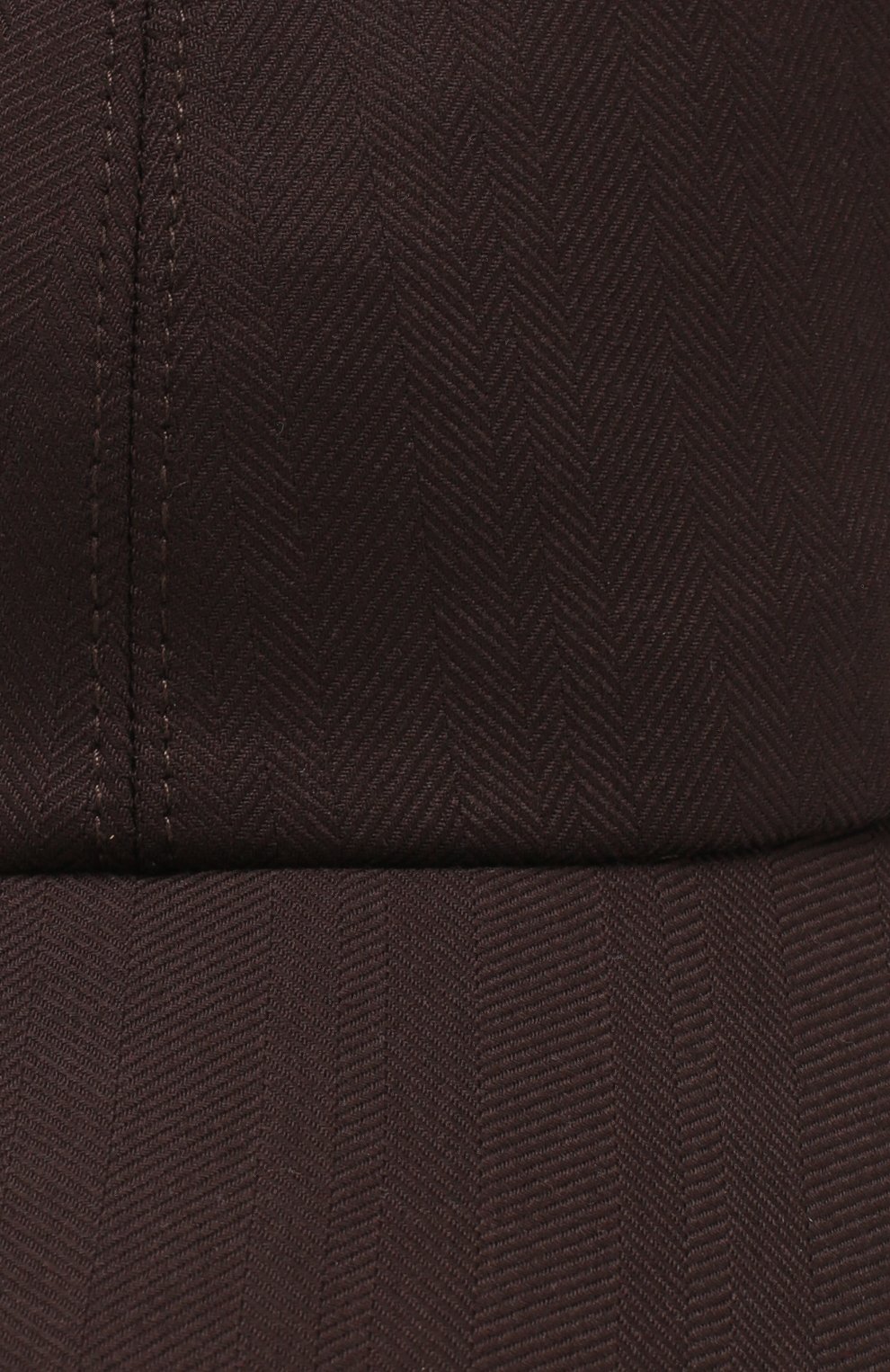 Мужской шерстяная бейсболка ZEGNA COUTURE коричневого цвета по цене 37950 руб., арт. Z7I50/B7J | Фото 3 Мужской шерстяная бейсболка ZEGNA COUTURE коричневого цвета, арт. Z7I50/B7J | Фото 3