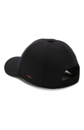 Мужской шерстяная бейсболка ZEGNA COUTURE темно-синего цвета по цене 37950 руб., арт. Z7I50/B7J | Фото 2 Мужской шерстяная бейсболка ZEGNA COUTURE темно-синего цвета, арт. Z7I50/B7J | Фото 2