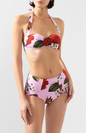 Женский плавки-бикини DOLCE & GABBANA розового цвета по цене 17150 руб., арт. 02A16J/FSGS7 | Фото 2 Женский плавки-бикини DOLCE & GABBANA розового цвета, арт. 02A16J/FSGS7 | Фото 2