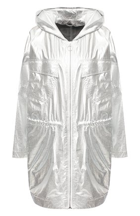 Женская парка с капюшоном STELLA MCCARTNEY серебряного цвета по цене 79950 руб., арт. 600546/S0B17 | Фото 1 Женская парка с капюшоном STELLA MCCARTNEY серебряного цвета, арт. 600546/S0B17 | Фото 1