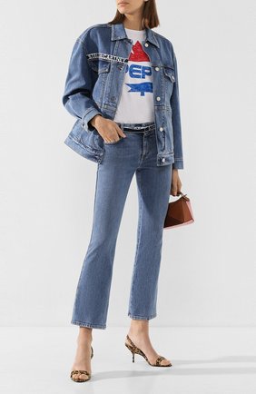 Женские джинсы STELLA MCCARTNEY синего цвета по цене 37650 руб., арт. 475508/SNH95 | Фото 2 Женские джинсы STELLA MCCARTNEY синего цвета, арт. 475508/SNH95 | Фото 2