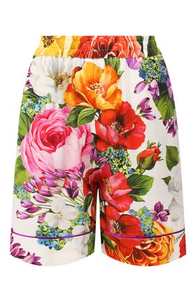 Женские шелковые шорты DOLCE & GABBANA разноцветного цвета по цене 59950 руб., арт. FTAM7T/FSAZM | Фото 1 Женские шелковые шорты DOLCE & GABBANA разноцветного цвета, арт. FTAM7T/FSAZM | Фото 1