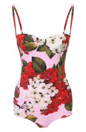 Женский слитный купальник DOLCE & GABBANA розового цвета по цене 43650 руб., арт. 09A13J/FSGS7 | Фото 1 Женский слитный купальник DOLCE & GABBANA розового цвета, арт. 09A13J/FSGS7 | Фото 1