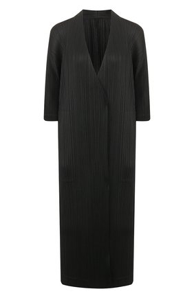 Женский кардиган ISSEY MIYAKE черного цвета по цене 53600 руб., арт. PP06-JA164 | Фото 1 Женский кардиган ISSEY MIYAKE черного цвета, арт. PP06-JA164 | Фото 1
