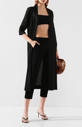 Женский кардиган ISSEY MIYAKE черного цвета по цене 53600 руб., арт. PP06-JA164 | Фото 2 Женский кардиган ISSEY MIYAKE черного цвета, арт. PP06-JA164 | Фото 2