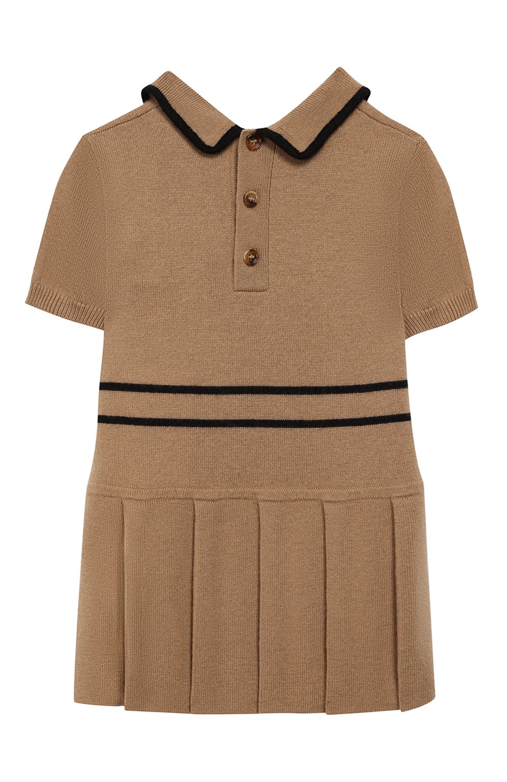 Женский шерстяное платье BURBERRY бежевого цвета по цене 22100 руб., арт. 8022142 | Фото 2 Женский шерстяное платье BURBERRY бежевого цвета, арт. 8022142 | Фото 2