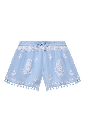 Детские шорты MELISSA ODABASH голубого цвета по цене 8995 руб., арт. BABY SH0RTS | Фото 1 Детские шорты MELISSA ODABASH голубого цвета, арт. BABY SH0RTS | Фото 1