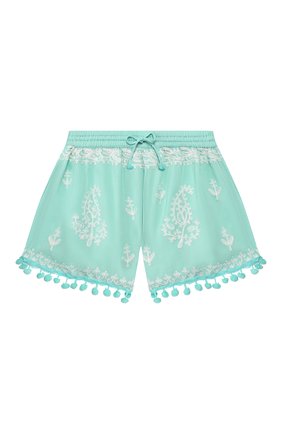 Детские шорты MELISSA ODABASH зеленого цвета по цене 10950 руб., арт. BABY SH0RTS | Фото 1 Детские шорты MELISSA ODABASH зеленого цвета, арт. BABY SH0RTS | Фото 1