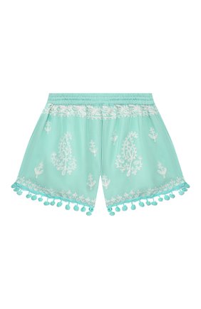 Детские шорты MELISSA ODABASH зеленого цвета по цене 10950 руб., арт. BABY SH0RTS | Фото 2 Детские шорты MELISSA ODABASH зеленого цвета, арт. BABY SH0RTS | Фото 2