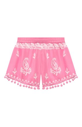 Детские шорты MELISSA ODABASH фуксия цвета по цене 10950 руб., арт. BABY SH0RTS | Фото 2 Детские шорты MELISSA ODABASH фуксия цвета, арт. BABY SH0RTS | Фото 2