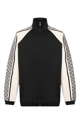 Мужская толстовка GUCCI черного цвета по цене 112300 руб., арт. 545601/XJACZ | Фото 1 Мужская толстовка GUCCI черного цвета, арт. 545601/XJACZ | Фото 1
