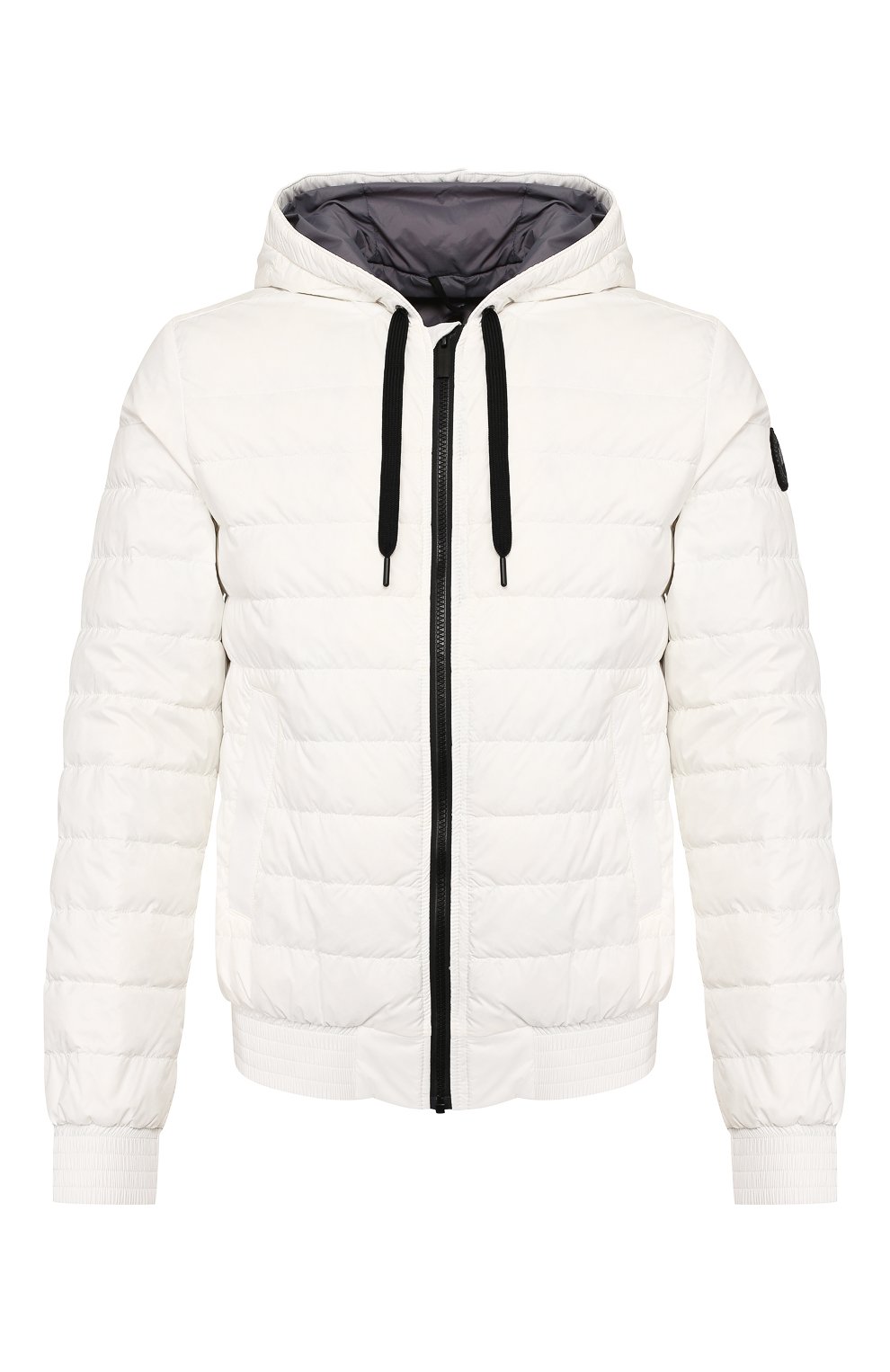 Мужской белый пуховый бомбер sydney CANADA GOOSE купить в интернет