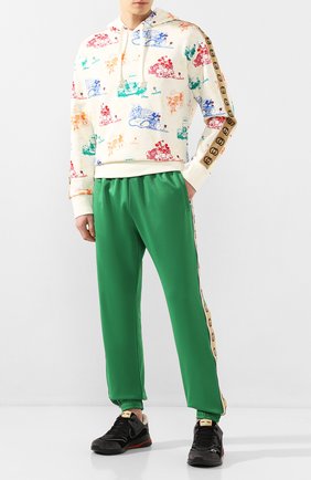 Мужской хлопковое худи disney x gucci GUCCI разноцветного цвета по цене 99150 руб., арт. 601731/XJB6L | Фото 2 Мужской хлопковое худи disney x gucci GUCCI разноцветного цвета, арт. 601731/XJB6L | Фото 2
