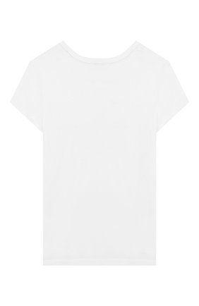 Детская футболка SONIA RYKIEL ENFANT белого цвета по цене 5615 руб., арт. 20S1TS07 | Фото 2 Детская футболка SONIA RYKIEL ENFANT белого цвета, арт. 20S1TS07 | Фото 2