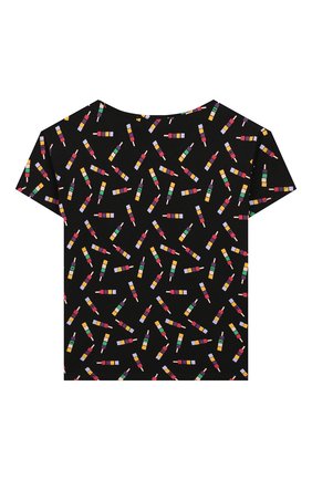 Детская футболка SONIA RYKIEL ENFANT черного цвета по цене 3745 руб., арт. 20S1TS05 | Фото 2 Детская футболка SONIA RYKIEL ENFANT черного цвета, арт. 20S1TS05 | Фото 2