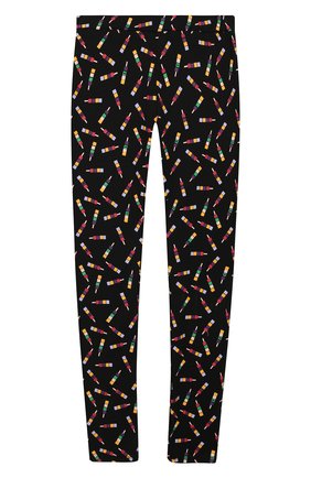 Детские леггинсы SONIA RYKIEL ENFANT черного цвета по цене 6180 руб., арт. 20S1PA07 | Фото 1 Детские леггинсы SONIA RYKIEL ENFANT черного цвета, арт. 20S1PA07 | Фото 1