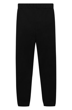Детского хлопковые джоггеры SONIA RYKIEL ENFANT черного цвета по цене 8425 руб., арт. 20S1PA04 | Фото 2 Детского хлопковые джоггеры SONIA RYKIEL ENFANT черного цвета, арт. 20S1PA04 | Фото 2