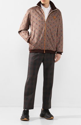 Мужской бомбер disney x gucci GUCCI коричневого цвета по цене 133000 руб., арт. 604210/XJB64 | Фото 2 Мужской бомбер disney x gucci GUCCI коричневого цвета, арт. 604210/XJB64 | Фото 2