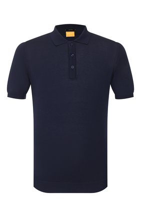 Мужское хлопковое поло SVEVO синего цвета по цене 30900 руб., арт. 8277/SE20/MP0002 | Фото 1 Мужское хлопковое поло SVEVO синего цвета, арт. 8277/SE20/MP0002 | Фото 1