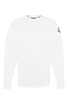 Мужская хлопковый лонгслив 2 moncler 1952 MONCLER GENIUS белого цвета по цене 18100 руб., арт. F1-092-8D700-00-V8136 | Фото 1 Мужская хлопковый лонгслив 2 moncler 1952 MONCLER GENIUS белого цвета, арт. F1-092-8D700-00-V8136 | Фото 1