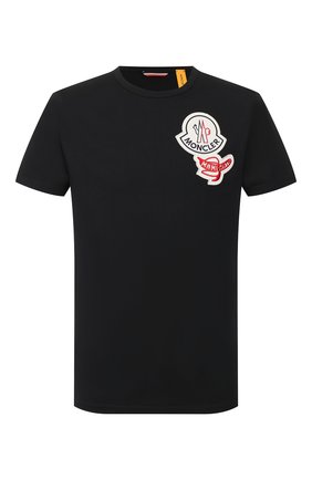 Мужская хлопковая футболка 2 moncler 1952 MONCLER GENIUS темно-синего цвета по цене 16800 руб., арт. F1-092-8C712-00-8390T | Фото 1 Мужская хлопковая футболка 2 moncler 1952 MONCLER GENIUS темно-синего цвета, арт. F1-092-8C712-00-8390T | Фото 1