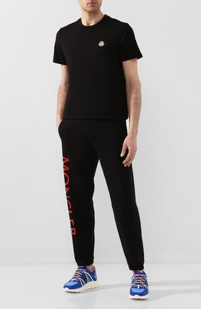 Мужская хлопковая футболка 2 moncler 1952 MONCLER GENIUS черного цвета по цене 18900 руб., арт. F1-092-8C709-10-V8141 | Фото 2 Мужская хлопковая футболка 2 moncler 1952 MONCLER GENIUS черного цвета, арт. F1-092-8C709-10-V8141 | Фото 2