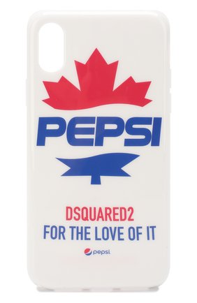 Мужской чехол для iphone x/xs DSQUARED2 белого цвета по цене 5665 руб., арт. ITM0081 55000001 | Фото 1 Мужской чехол для iphone x/xs DSQUARED2 белого цвета, арт. ITM0081 55000001 | Фото 1
