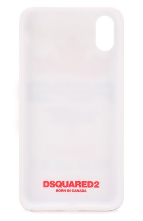 Мужской чехол для iphone x/xs DSQUARED2 белого цвета по цене 5665 руб., арт. ITM0081 55000001 | Фото 2 Мужской чехол для iphone x/xs DSQUARED2 белого цвета, арт. ITM0081 55000001 | Фото 2