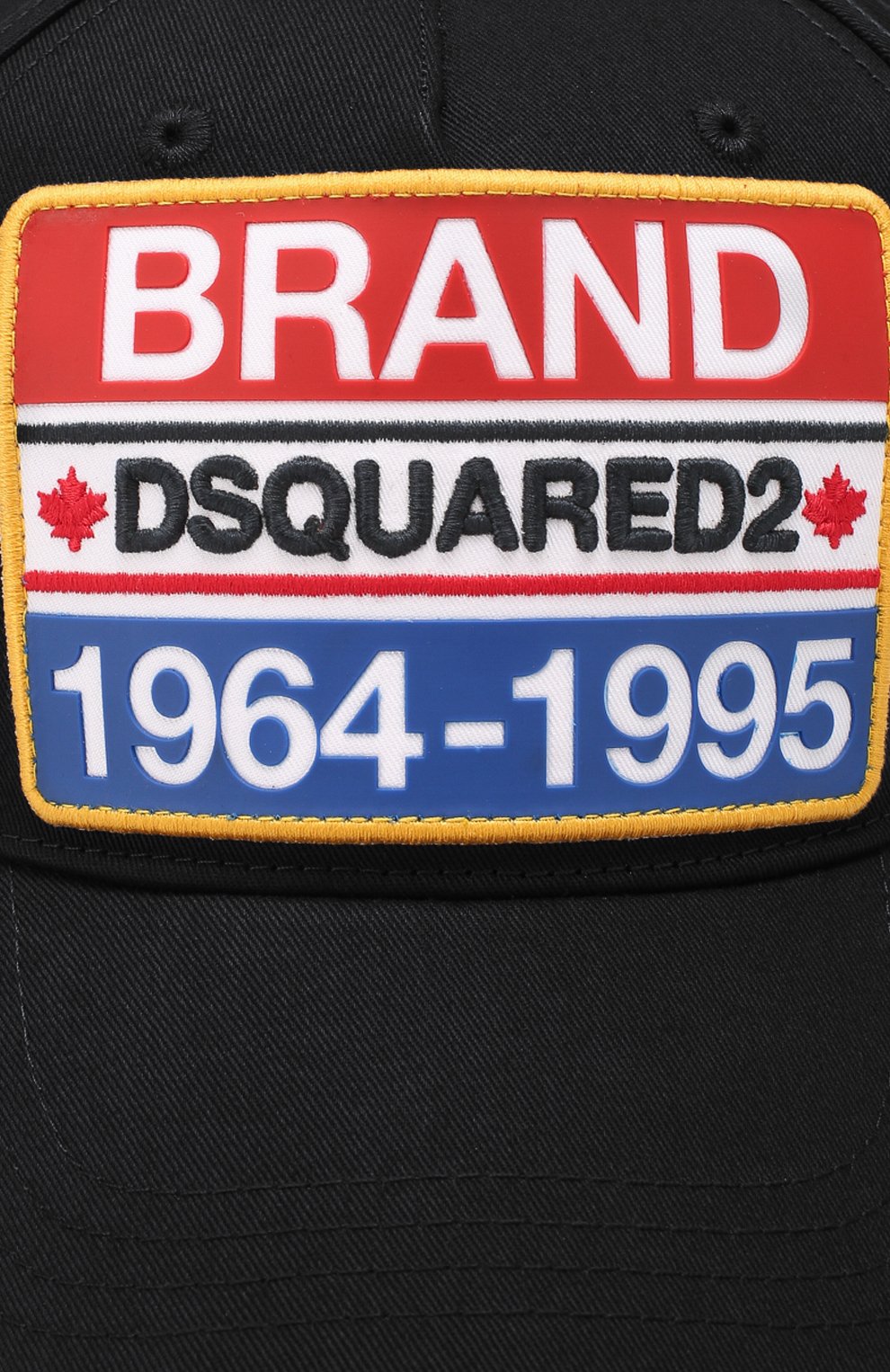 Мужской хлопковая бейсболка DSQUARED2 черного цвета по цене 13000 руб., арт. BCM0307 05C00001 | Фото 3 Мужской хлопковая бейсболка DSQUARED2 черного цвета, арт. BCM0307 05C00001 | Фото 3