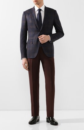Мужские кожаные оксфорды KITON темно-зеленого цвета по цене 237000 руб., арт. USSCARAN00101 | Фото 2 Мужские кожаные оксфорды KITON темно-зеленого цвета, арт. USSCARAN00101 | Фото 2