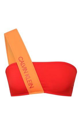 Женский бра-бандо CALVIN KLEIN красного цвета по цене 5690 руб., арт. KW0KW00838 | Фото 1 Женский бра-бандо CALVIN KLEIN красного цвета, арт. KW0KW00838 | Фото 1