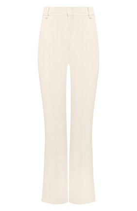 Женские брюки из вискозы GUCCI белого цвета по цене 65950 руб., арт. 609698/ZKR01 | Фото 1 Женские брюки из вискозы GUCCI белого цвета, арт. 609698/ZKR01 | Фото 1