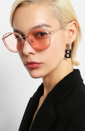 Мужские солнцезащитные очки GENTLE MONSTER розового цвета по цене 20850 руб., арт. 0LLIE PC3 | Фото 2 Мужские солнцезащитные очки GENTLE MONSTER розового цвета, арт. 0LLIE PC3 | Фото 2