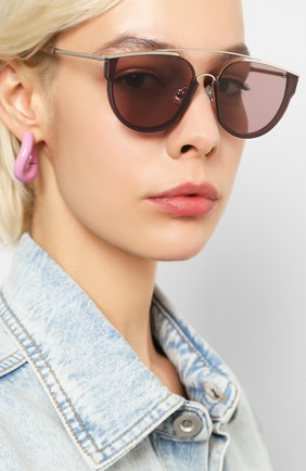 Мужские солнцезащитные очки GENTLE MONSTER бордового цвета по цене 22650 руб., арт. L0E.S VC3 | Фото 2 Мужские солнцезащитные очки GENTLE MONSTER бордового цвета, арт. L0E.S VC3 | Фото 2