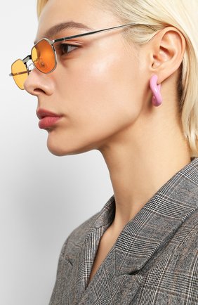 Мужские солнцезащитные очки GENTLE MONSTER оранжевого цвета по цене 25950 руб., арт. V0YAGERM 02 | Фото 2 Мужские солнцезащитные очки GENTLE MONSTER оранжевого цвета, арт. V0YAGERM 02 | Фото 2
