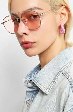 Женские солнцезащитные очки GENTLE MONSTER розового цвета по цене 22650 руб., арт. W00GIE 02(P) | Фото 2 Женские солнцезащитные очки GENTLE MONSTER розового цвета, арт. W00GIE 02(P) | Фото 2