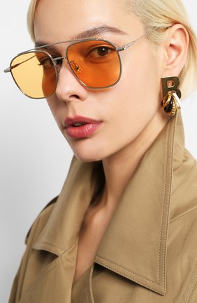 Мужские солнцезащитные очки GENTLE MONSTER оранжевого цвета по цене 22650 руб., арт. W00GIE 02(0R) | Фото 2 Мужские солнцезащитные очки GENTLE MONSTER оранжевого цвета, арт. W00GIE 02(0R) | Фото 2