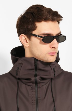 Женские солнцезащитные очки GENTLE MONSTER черного цвета по цене 33200 руб., арт. C0LD 01 | Фото 3 Женские солнцезащитные очки GENTLE MONSTER черного цвета, арт. C0LD 01 | Фото 3