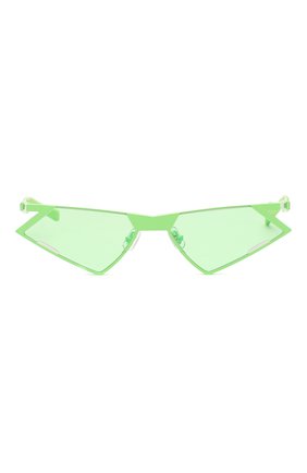 Женские солнцезащитные очки GENTLE MONSTER зеленого цвета по цене 32200 руб., арт. SC0N GR1 | Фото 4 Женские солнцезащитные очки GENTLE MONSTER зеленого цвета, арт. SC0N GR1 | Фото 4