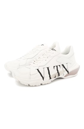 Женские кожаные кроссовки valentino garavani bounce VALENTINO белого цвета по цене 59950 руб., арт. TW2S0M53/RKW | Фото 1 Женские кожаные кроссовки valentino garavani bounce VALENTINO белого цвета, арт. TW2S0M53/RKW | Фото 1