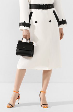 Женская сумка sicily 58 mini DOLCE & GABBANA черного цвета по цене 130500 руб., арт. BB6846/AV385 | Фото 2 Женская сумка sicily 58 mini DOLCE & GABBANA черного цвета, арт. BB6846/AV385 | Фото 2 (Сумки-технические: Сумки через плечо, Сумки top-handle; Материал: Натуральная кожа; Размер: mini)