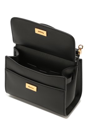 Женская сумка sicily 58 mini DOLCE & GABBANA черного цвета по цене 130500 руб., арт. BB6846/AV385 | Фото 3 Женская сумка sicily 58 mini DOLCE & GABBANA черного цвета, арт. BB6846/AV385 | Фото 3 (Сумки-технические: Сумки через плечо, Сумки top-handle; Материал: Натуральная кожа; Размер: mini)